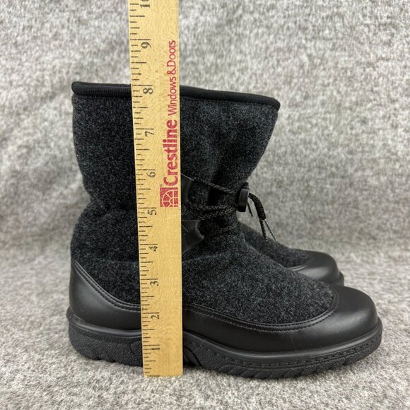 ✅Womens 7M Wanderlust Canada Alpine Grey Pull On Waterproof Winter Snow Boots - Picture 7 of 14